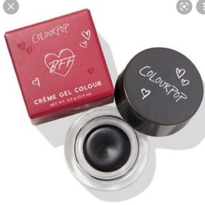 4/$22 SALE BNIB colourpop crème gel liner BFF HUSTLA (black)